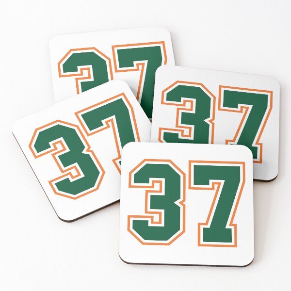 Item preview, 37 Jersey Number Number thirty-seven Straight From Miami designed and sold by Urosek.