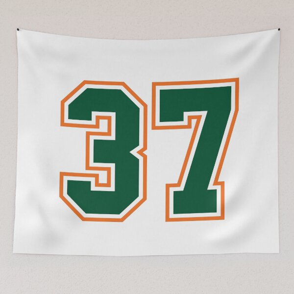 Item preview, 37 Jersey Number Number thirty-seven Straight From Miami designed and sold by Urosek.