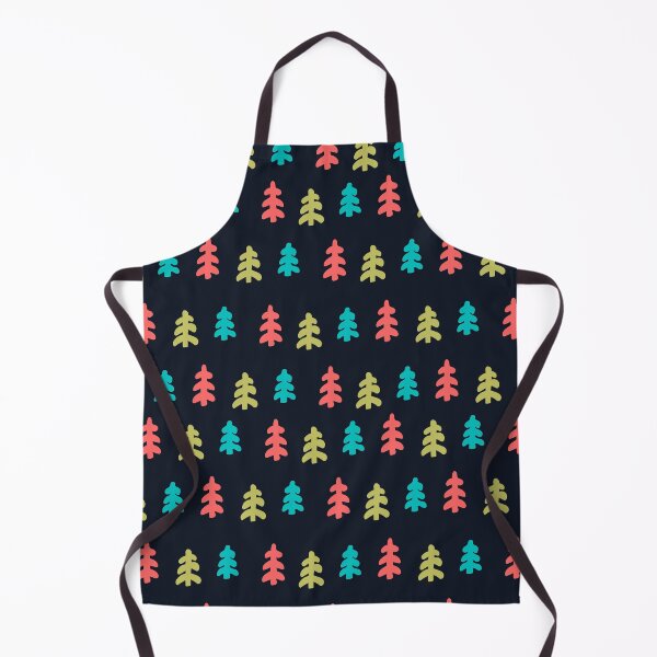 Item preview, Christmas multicolored snowy fir trees designed and sold by Svetlana Piatigoskaia.