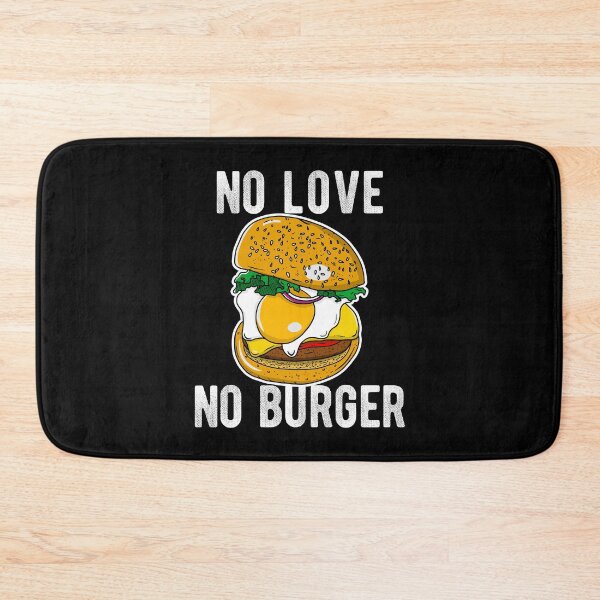 Item preview, No Love No Burger designed and sold by lemontee.