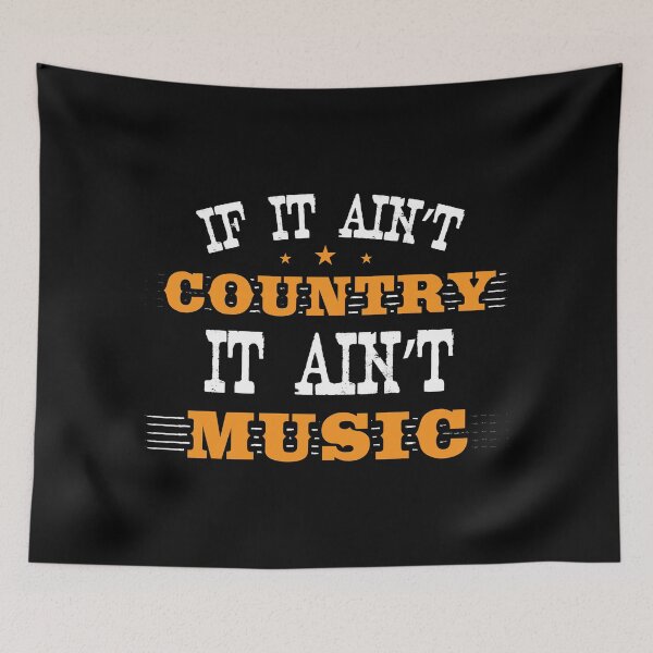 Item preview, If It Ain't Country It Ain't Music Musical Instruments Note Acoustic Song Guitar Music Instruments Keyboard Sing designed and sold by shirti.