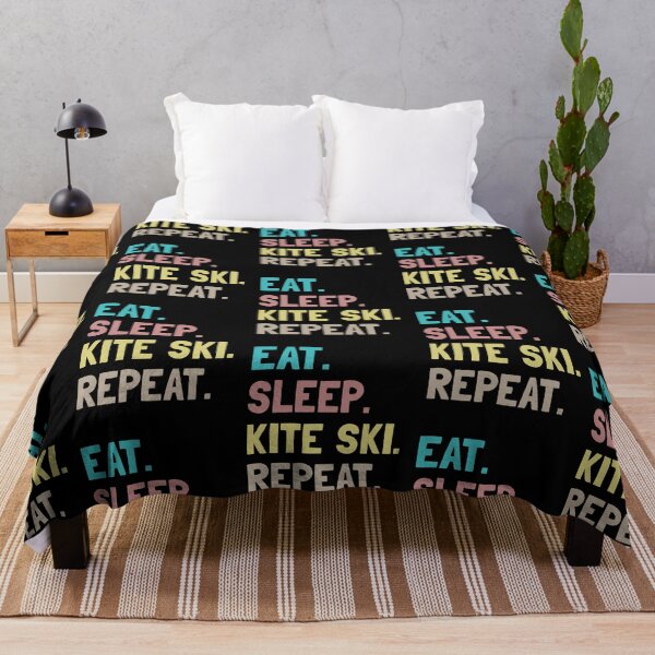 Item preview, Eat Sleep kite ski Repeat designed and sold by Life Shop.