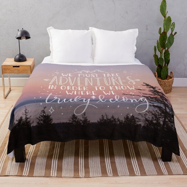 Item preview, Sunset Adventure Quote designed and sold by pinapurri.