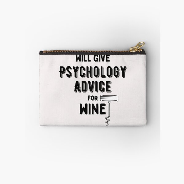 Item preview, Will give Psychology Advice for Wine (Black) designed and sold by Millenial Designs.