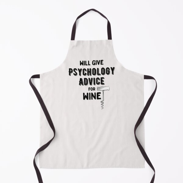 Item preview, Will give Psychology Advice for Wine (Black) designed and sold by Millenial Designs.
