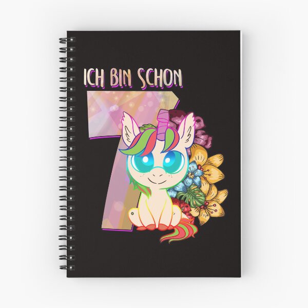Item preview, Girls Unicorn 7 years old 7th birthday gift designed and sold by Nelt123.