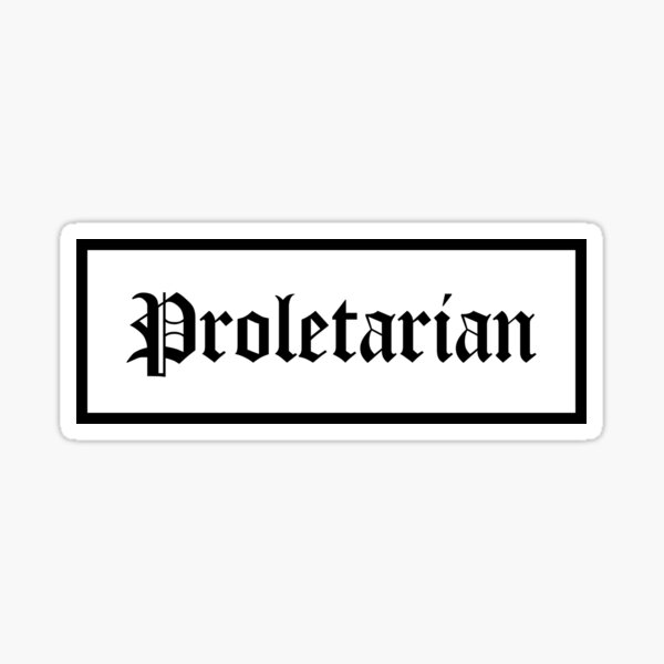 Artikel-Vorschau von Proletarian, designt und verkauft von Miguel Queiruga.
