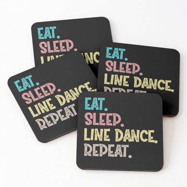 Item preview, Eat Sleep Line Dance Repeat designed and sold by Life Shop.