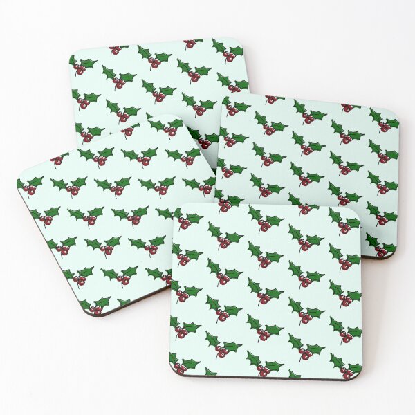 Item preview, Holly pattern Christmas designed and sold by LynHebb.