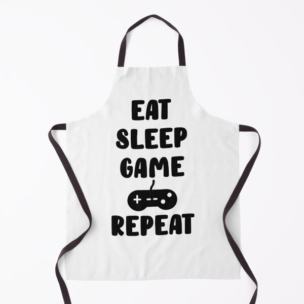 Item preview, Eat Sleep Game Repeat Quote Design designed and sold by AritraSur.