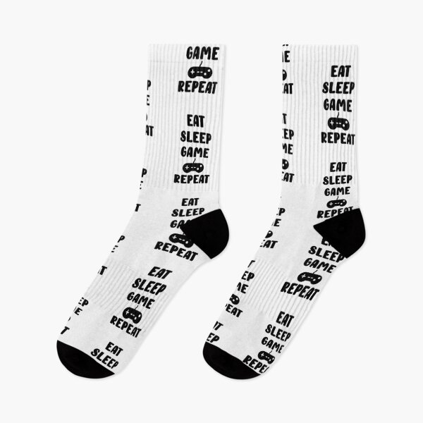 Item preview, Eat Sleep Game Repeat Quote Design designed and sold by AritraSur.