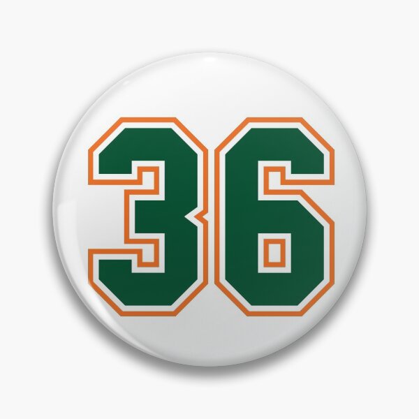Item preview, 36 Jersey Number Number thirty-six Straight From Miami designed and sold by Urosek.