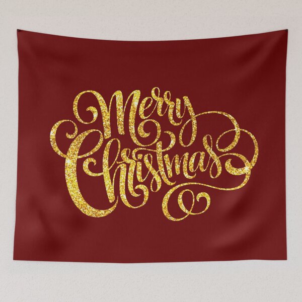 Item preview, Golden Merry Christmas designed and sold by Borislav Shekerdzhiyski.