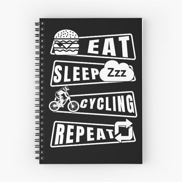 Item preview, Eat Sleep Cycling Repeat designed and sold by NewArtWave.