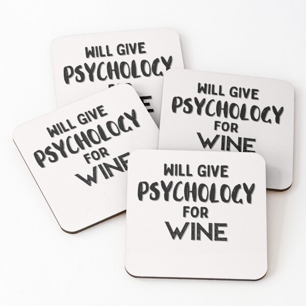 Item preview,  Will give Psychology Advice for Wine #3 (Black) designed and sold by Millenial Designs.