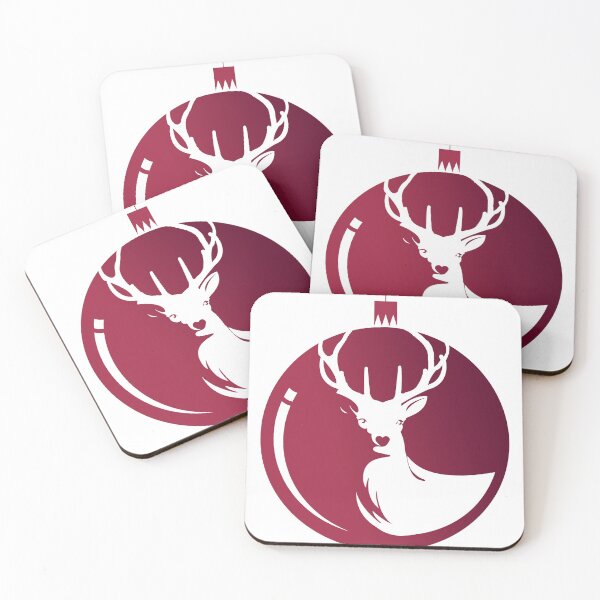 Item preview, Christmas Stag Bauble Red designed and sold by Carrihill.