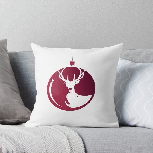 Item preview, Christmas Stag Bauble Red designed and sold by Carrihill.