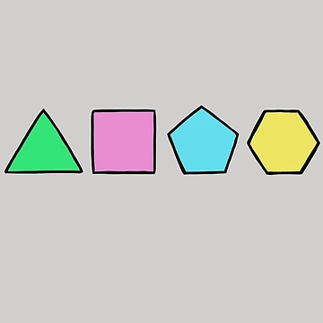 Artwork thumbnail, Shape pattern (grey) by Attenborough_Fan
