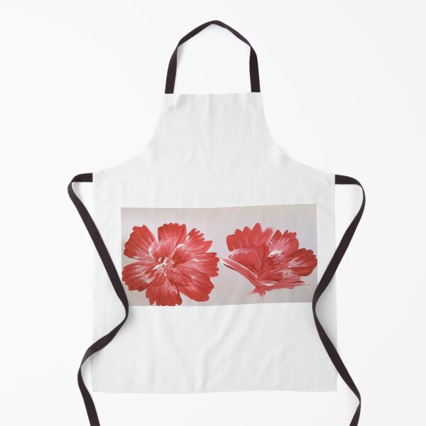 Item preview, Hand Painted Oil Paint Tropical Red Hibiscus Flowers designed and sold by UncleStuScience.