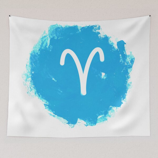Item preview, Aries zodiac sign watercolor designed and sold by ciaobebo.