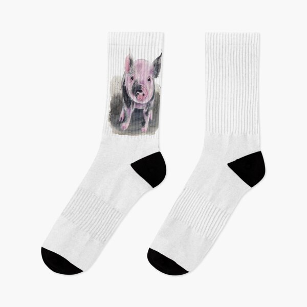 Item preview, Happy splashy piggy in muddy puddle  designed and sold by GJ Art Studios.