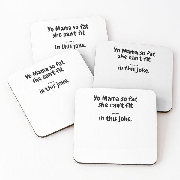 Item preview, Yo Mama Fat, Can't Fit designed and sold by MeMerchNDice.