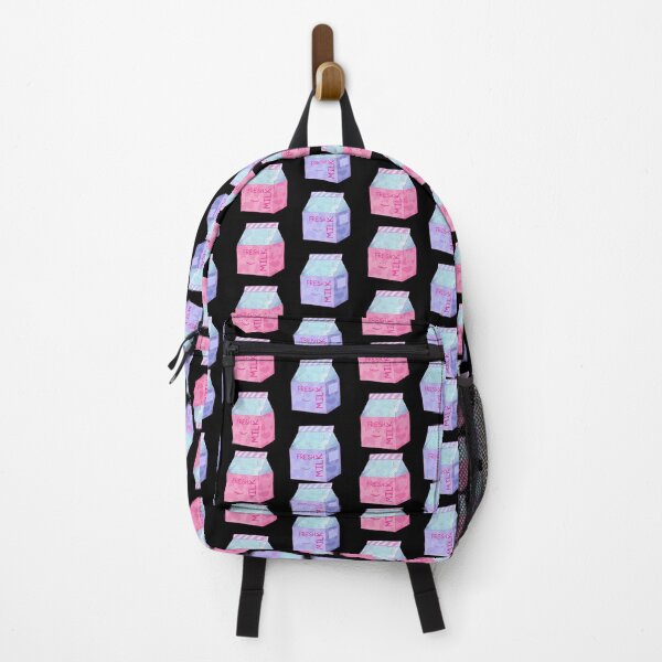 Item preview, Pastel Pink & Purple Fresh Milk pattern designed and sold by RicePaste.
