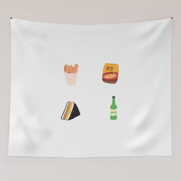 Item preview, Korean Food Soju Ramen  designed and sold by mimosadesigns.