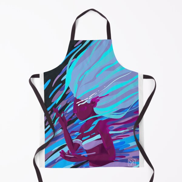 Item preview, Fluid - deep blue designed and sold by NafynGilReal.