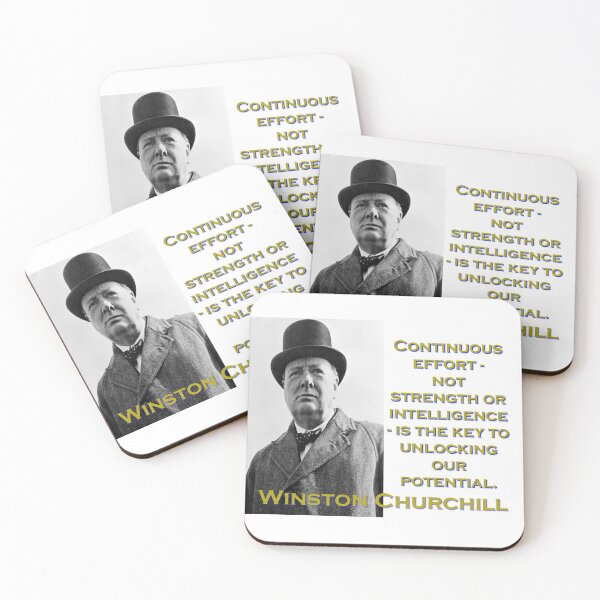 Item preview, Continuous Effort - Churchill designed and sold by CrankyOldDude.