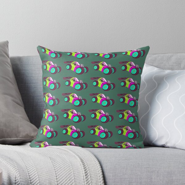 Nitro Buggy 3 Throw Pillow