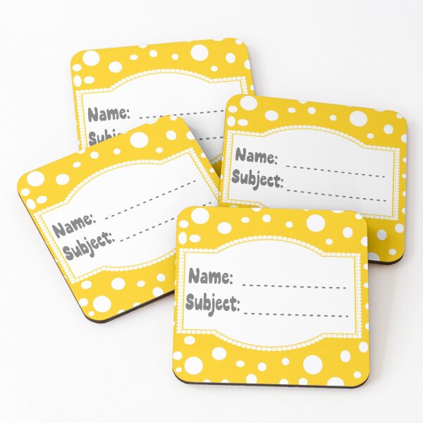 Item preview, A Yellow and White Notebook Design designed and sold by The Merch.