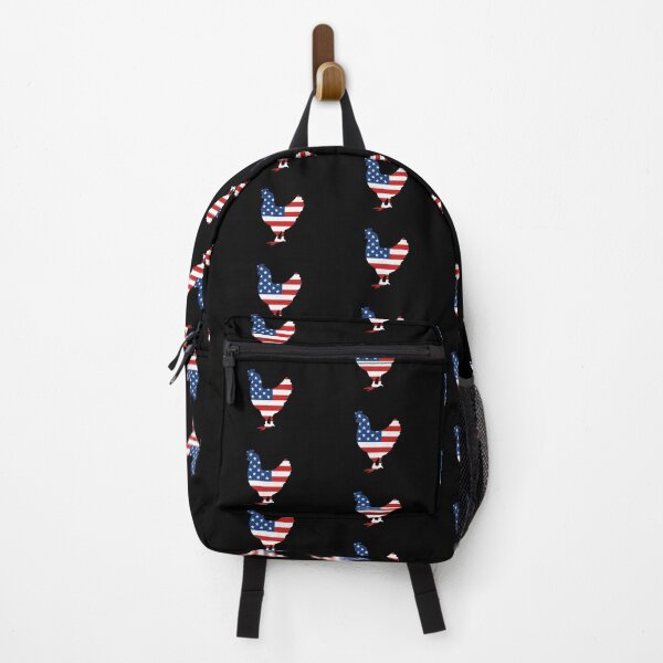 Item preview, Chicken American Flag designed and sold by teesaurus.