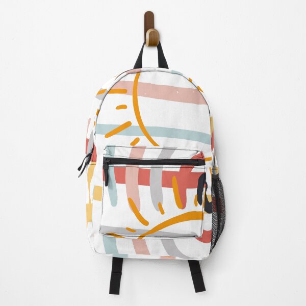 Item preview, multicolor abstract sun illustration designed and sold by Doucheka.