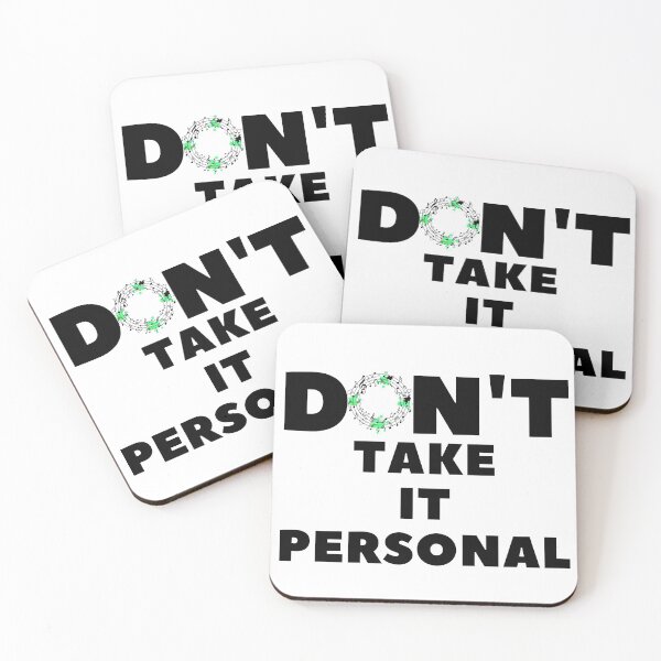 Item preview,  don't take it personal designed and sold by crazy merchs.