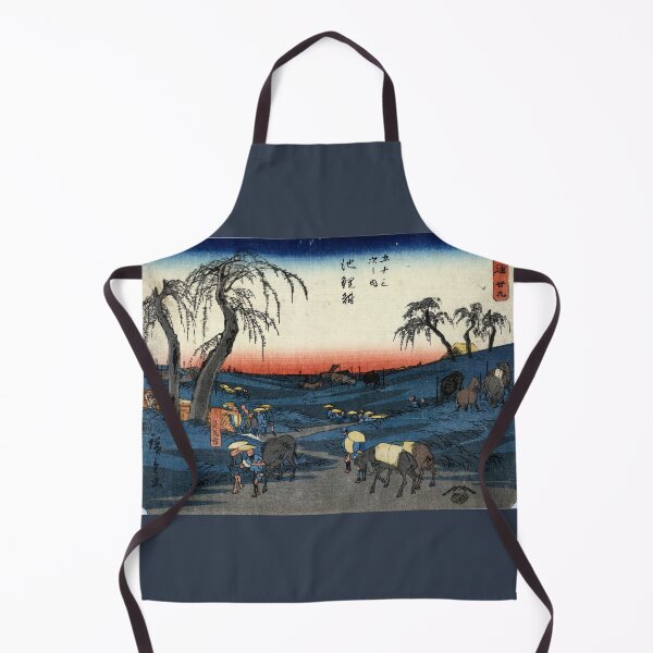 Item preview, Chiryu - Hiroshige Ando - 1848 - woodcut designed and sold by CrankyOldDude.