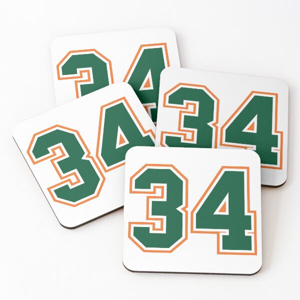 Item preview, 34 Jersey Number Number thirty-four Straight From Miami designed and sold by Urosek.