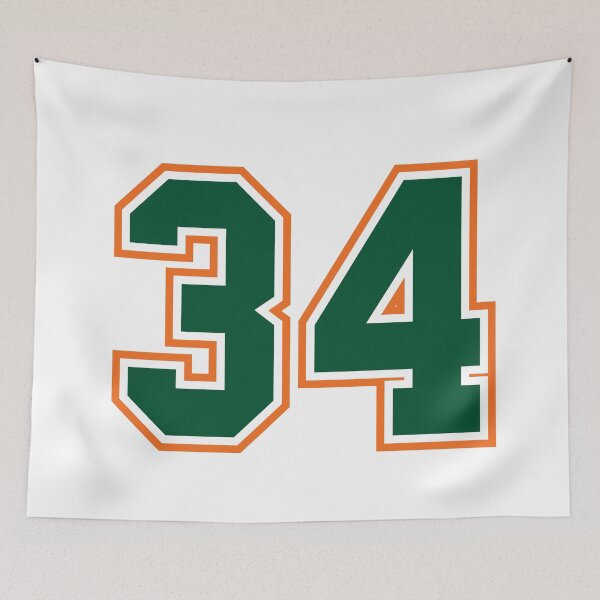 Item preview, 34 Jersey Number Number thirty-four Straight From Miami designed and sold by Urosek.