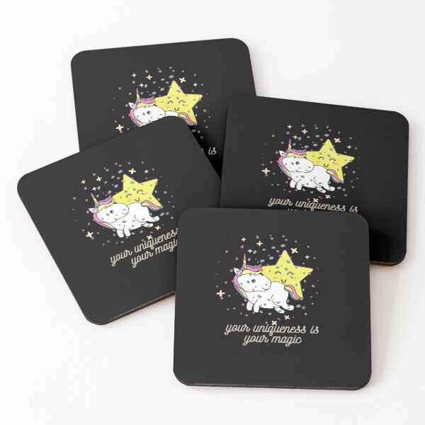 Item preview, Your uniqueness is your magic, magic unicorn. designed and sold by Theleochick.