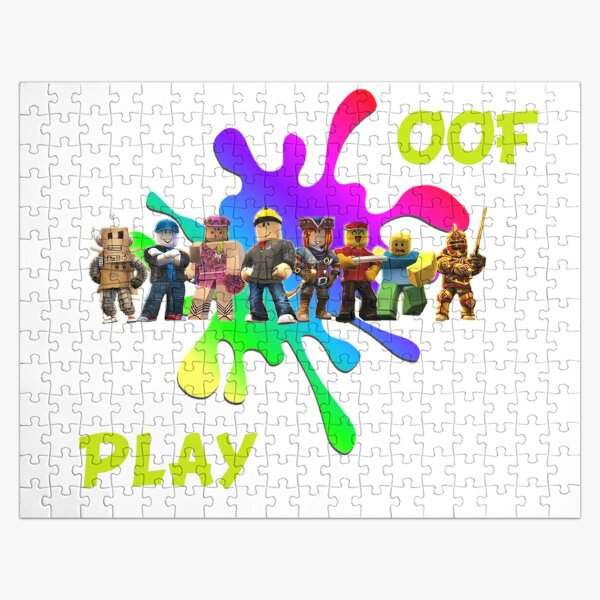 Roblox Characters Jigsaw Puzzles Redbubble - roblox re zero ending 2