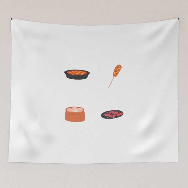 Item preview, Korean Food Hot Dog designed and sold by mimosadesigns.