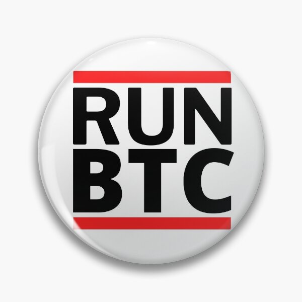 Item preview, Run BTC - Bitcoin to the moon! designed and sold by Scubaloppy.