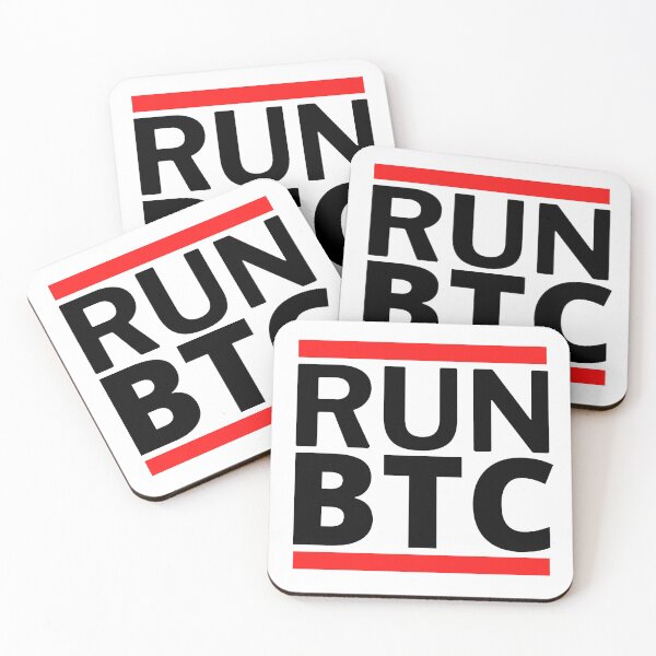 Item preview, Run BTC - Bitcoin to the moon! designed and sold by Scubaloppy.