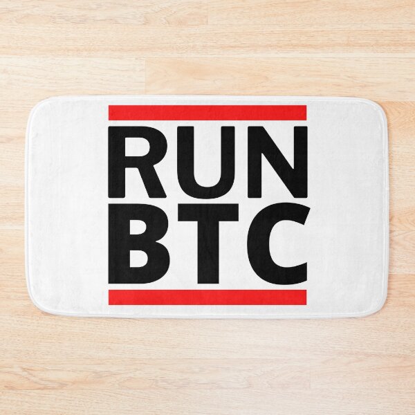 Item preview, Run BTC - Bitcoin to the moon! designed and sold by Scubaloppy.