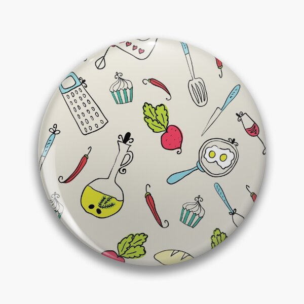 Item preview,  Funny Kitchen Seamless Patterns  designed and sold by labatchino10.