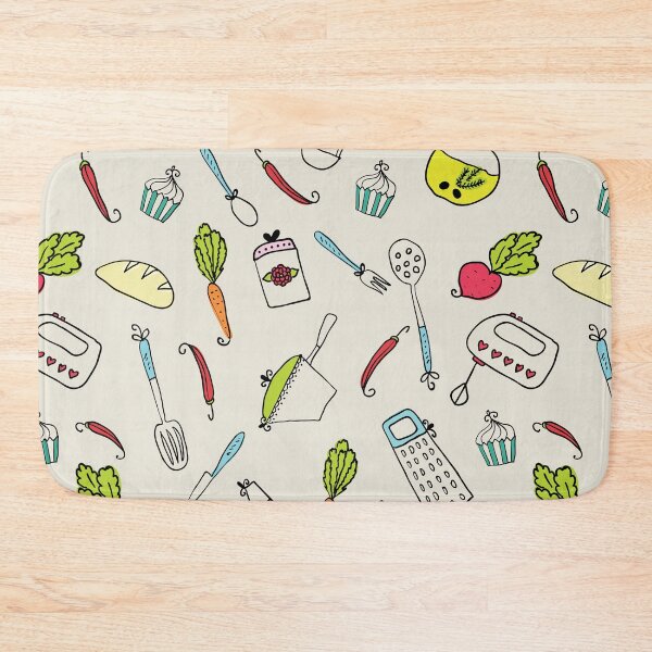 Item preview,  Funny Kitchen Seamless Patterns  designed and sold by labatchino10.