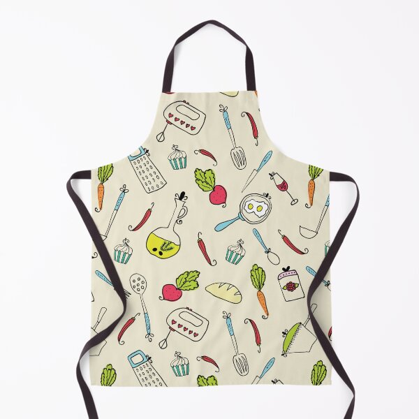 Item preview, Funny Kitchen Seamless Patterns designed and sold by labatchino10.