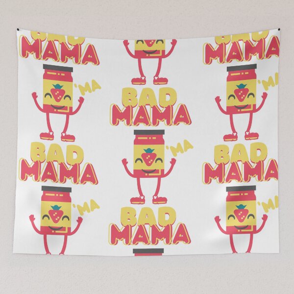 Item preview, Bad Mama Jamma | Mom | Mum | Mother | Jam Jar | Funny | Motherhood |  designed and sold by itsokaybyme.
