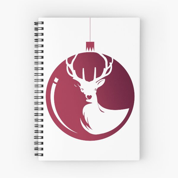 Item preview, Christmas Stag Bauble Red designed and sold by Carrihill.