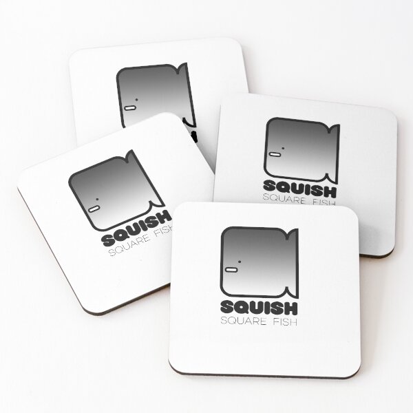 Item preview, Fun Fish Squish Square Fish designed and sold by Quooki.